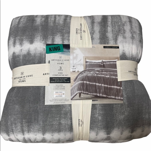 Artisan Java Tie Dye Comforter Set 